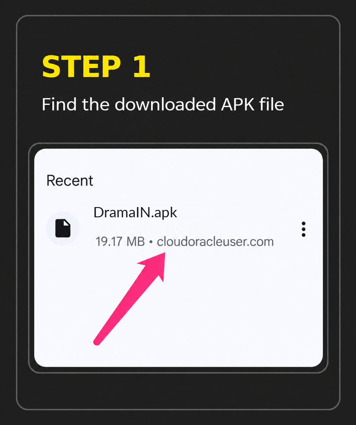 Paso 1: Download the APK