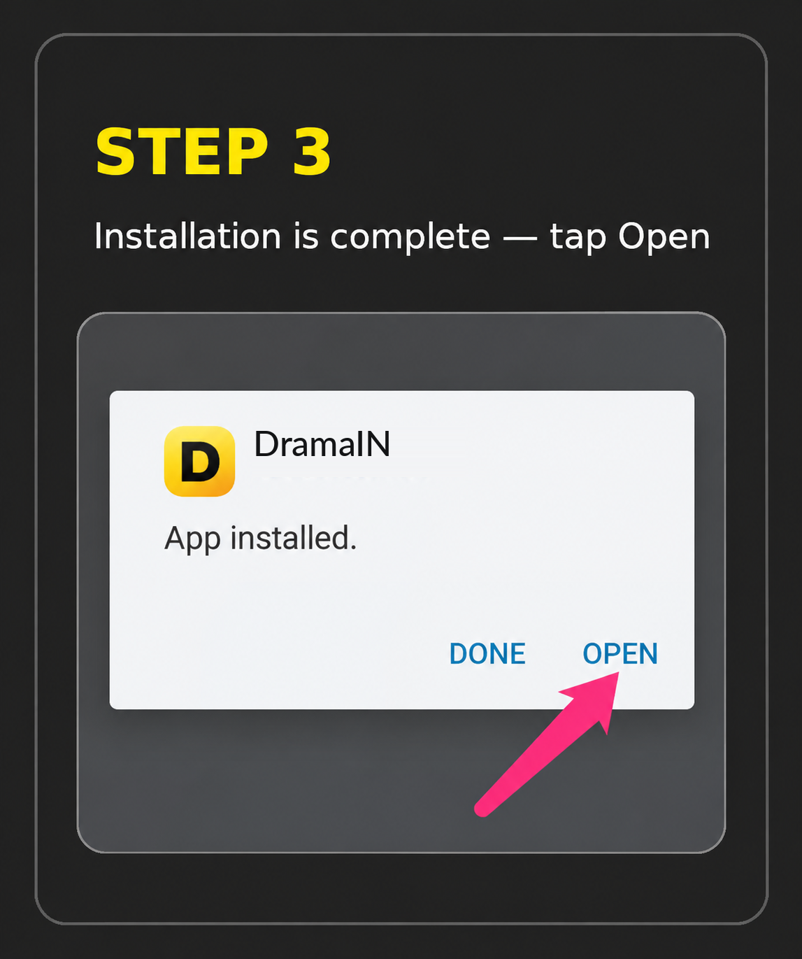 Paso 3: Allow installation